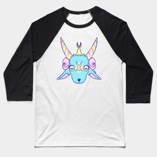 Pastel Baphomet Baseball T-Shirt